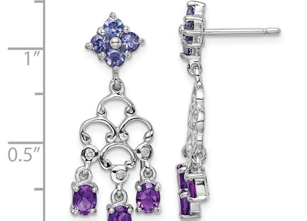 Sterling Silver Earrings Style QE10977X - Classique Jewelry Inc.