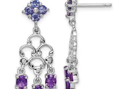 Sterling Silver Earrings Style QE10977X - Classique Jewelry Inc.