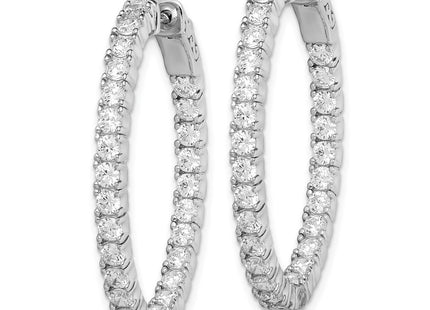 Sterling Silver Earrings Style QE11061 - Classique Jewelry Inc.