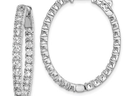 Sterling Silver Earrings Style QE11061 - Classique Jewelry Inc.