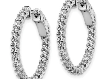 Sterling Silver Earrings Style QE11064 - Classique Jewelry Inc.