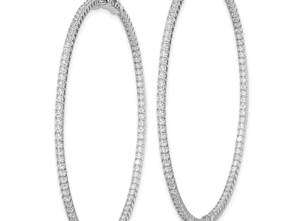 Sterling Silver Earrings Style QE11065 - Classique Jewelry Inc.