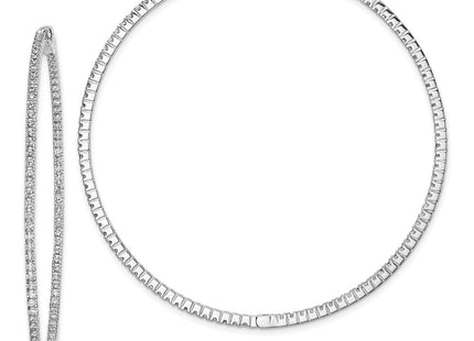 Sterling Silver Earrings Style QE11065 - Classique Jewelry Inc.