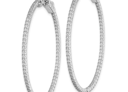 Sterling Silver Earrings Style QE11067 - Classique Jewelry Inc.