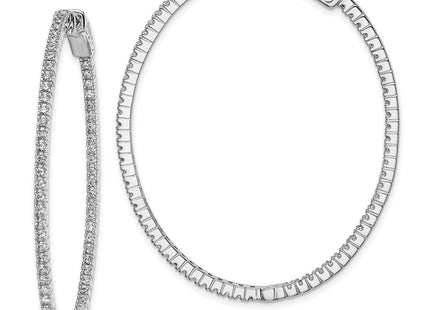 Sterling Silver Earrings Style QE11067 - Classique Jewelry Inc.