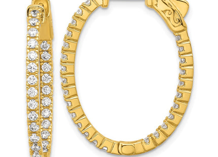 Sterling Silver Earrings Style QE11069Y - Classique Jewelry Inc.