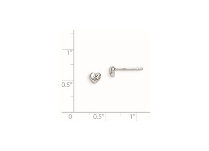 Sterling Silver Earrings Style QGK188APR - Classique Jewelry Inc.