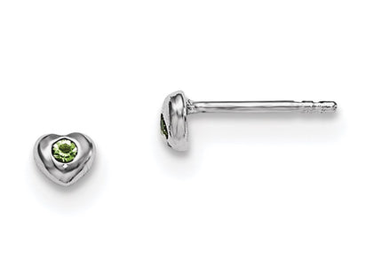 Sterling Silver Earrings Style QGK188AUG - Classique Jewelry Inc.