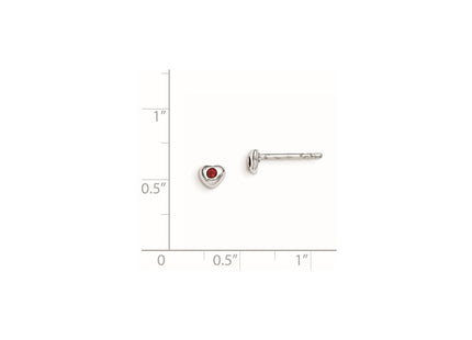 Sterling Silver Earrings Style QGK188JAN - Classique Jewelry Inc.