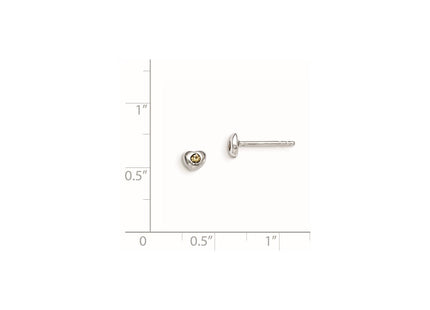 Sterling Silver Earrings Style QGK188NOV - Classique Jewelry Inc.