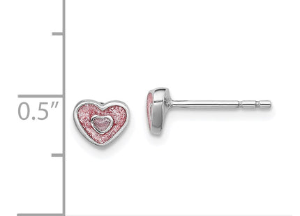 Sterling Silver Earrings Style QE11250 - Classique Jewelry Inc.