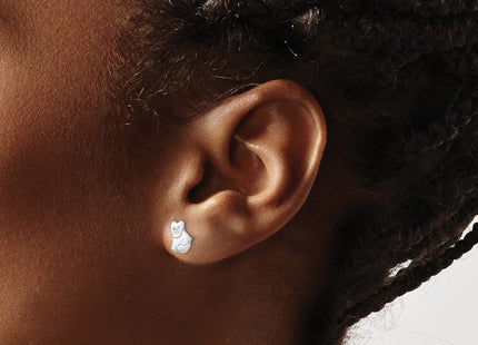 Sterling Silver Earrings Style QE11258 - Classique Jewelry Inc.