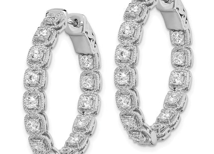 Sterling Silver Earrings Style QE11269 - Classique Jewelry Inc.