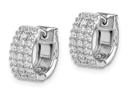 Sterling Silver Earrings Style QE11272 - Classique Jewelry Inc.