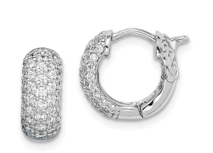 Sterling Silver Earrings Style QE11273 - Classique Jewelry Inc.