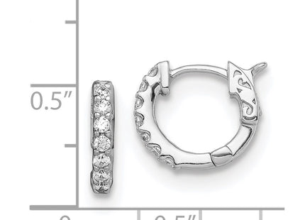 Sterling Silver Earrings Style QE11274 - Classique Jewelry Inc.