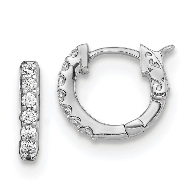 Sterling Silver Earrings Style QE11274 - Classique Jewelry Inc.