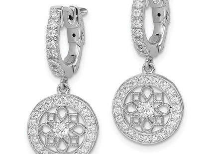 Sterling Silver Earrings Style QE11277 - Classique Jewelry Inc.