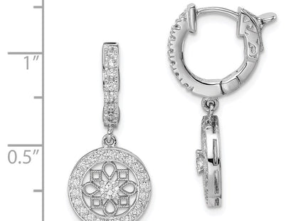 Sterling Silver Earrings Style QE11277 - Classique Jewelry Inc.