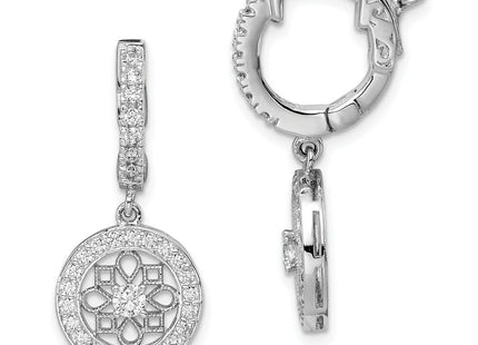 Sterling Silver Earrings Style QE11277 - Classique Jewelry Inc.