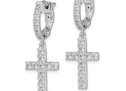 Sterling Silver Earrings Style QE11280 - Classique Jewelry Inc.