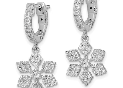 Sterling Silver Earrings Style QE11281 - Classique Jewelry Inc.