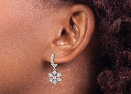 Sterling Silver Earrings Style QE11281 - Classique Jewelry Inc.