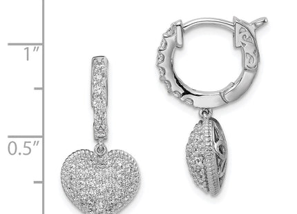 Sterling Silver Earrings Style QE11291 - Classique Jewelry Inc.