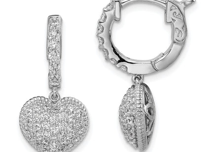 Sterling Silver Earrings Style QE11291 - Classique Jewelry Inc.