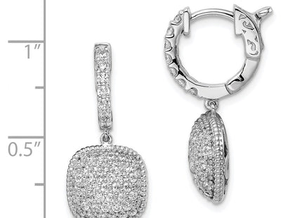 Sterling Silver Earrings Style QE11292 - Classique Jewelry Inc.