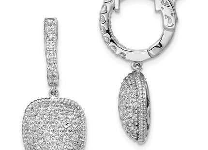 Sterling Silver Earrings Style QE11292 - Classique Jewelry Inc.