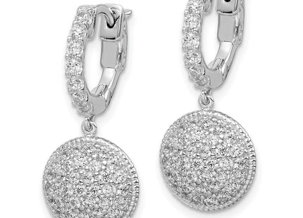 Sterling Silver Earrings Style QE11293 - Classique Jewelry Inc.