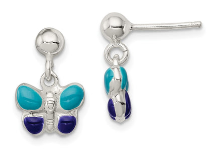Sterling Silver Earrings Style QE11304 - Classique Jewelry Inc.