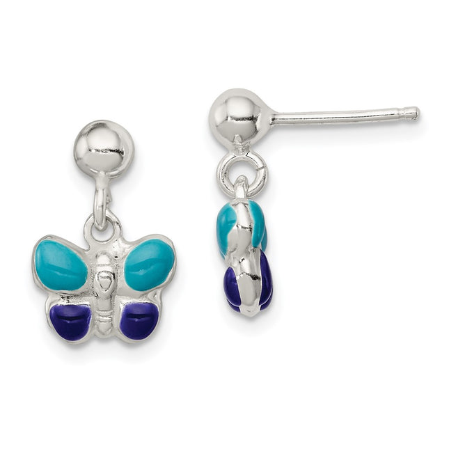 Sterling Silver Earrings Style QE11304 - Classique Jewelry Inc.