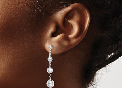 Sterling Silver Earrings Style QE11367 - Classique Jewelry Inc.