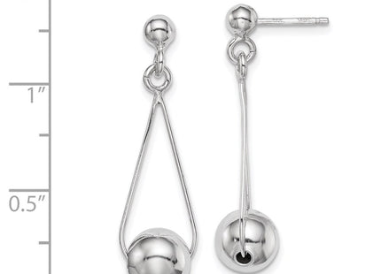 Sterling Silver Earrings Style QE11368 - Classique Jewelry Inc.