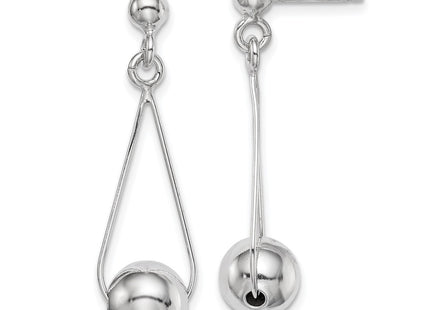 Sterling Silver Earrings Style QE11368 - Classique Jewelry Inc.