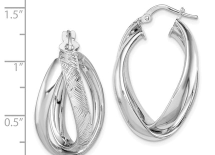 Sterling Silver Earrings Style QE11411 - Classique Jewelry Inc.