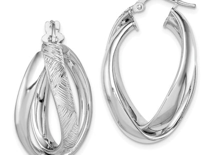 Sterling Silver Earrings Style QE11411 - Classique Jewelry Inc.