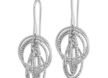 Sterling Silver Earrings Style QE11440 - Classique Jewelry Inc.