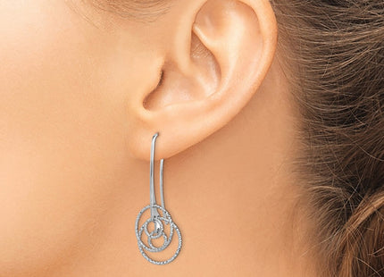 Sterling Silver Earrings Style QE11441 - Classique Jewelry Inc.