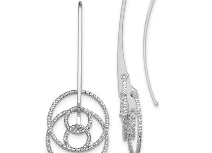 Sterling Silver Earrings Style QE11441 - Classique Jewelry Inc.