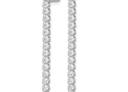 Sterling Silver Earrings Style QE11451 - Classique Jewelry Inc.