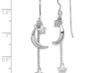 Sterling Silver Earrings Style QE11463 - Classique Jewelry Inc.
