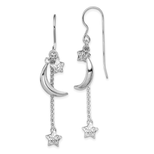 Sterling Silver Earrings Style QE11463 - Classique Jewelry Inc.