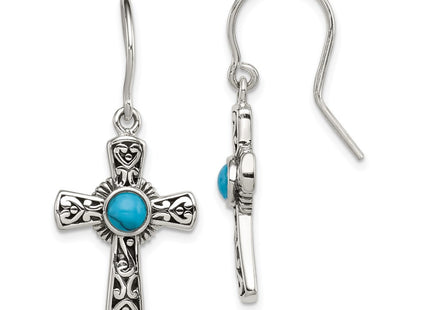 Sterling Silver Earrings Style QE11474 - Classique Jewelry Inc.