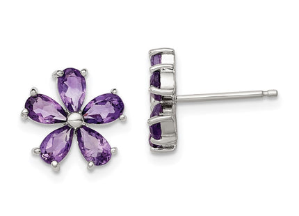 Sterling Silver Earrings Style QE1148 - Classique Jewelry Inc.
