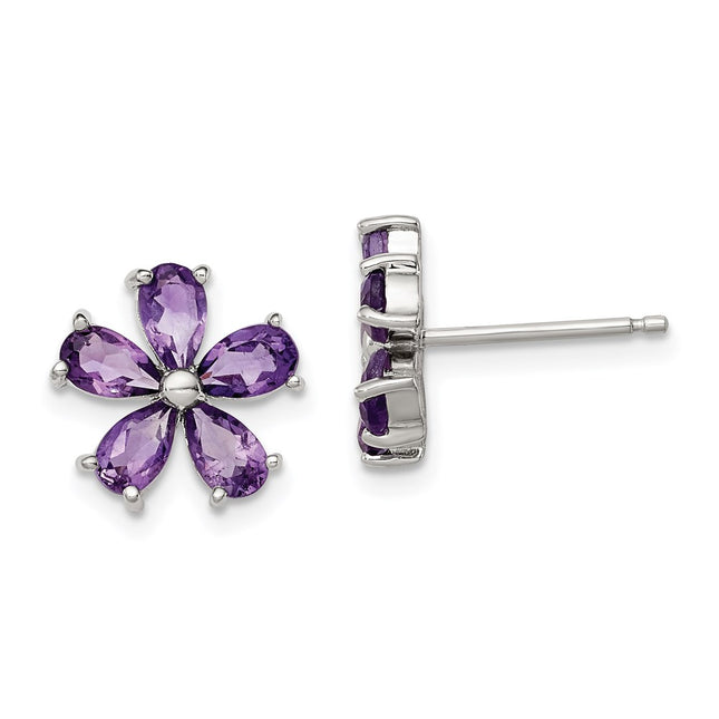 Sterling Silver Earrings Style QE1148 - Classique Jewelry Inc.
