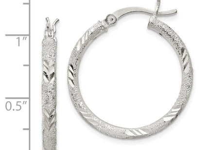 Sterling Silver Earrings Style QE11521 - Classique Jewelry Inc.