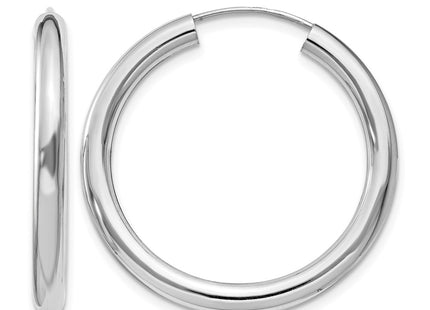 Sterling silver hoop earrings